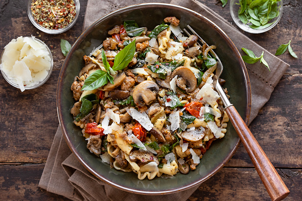 Mushroom Pasta
