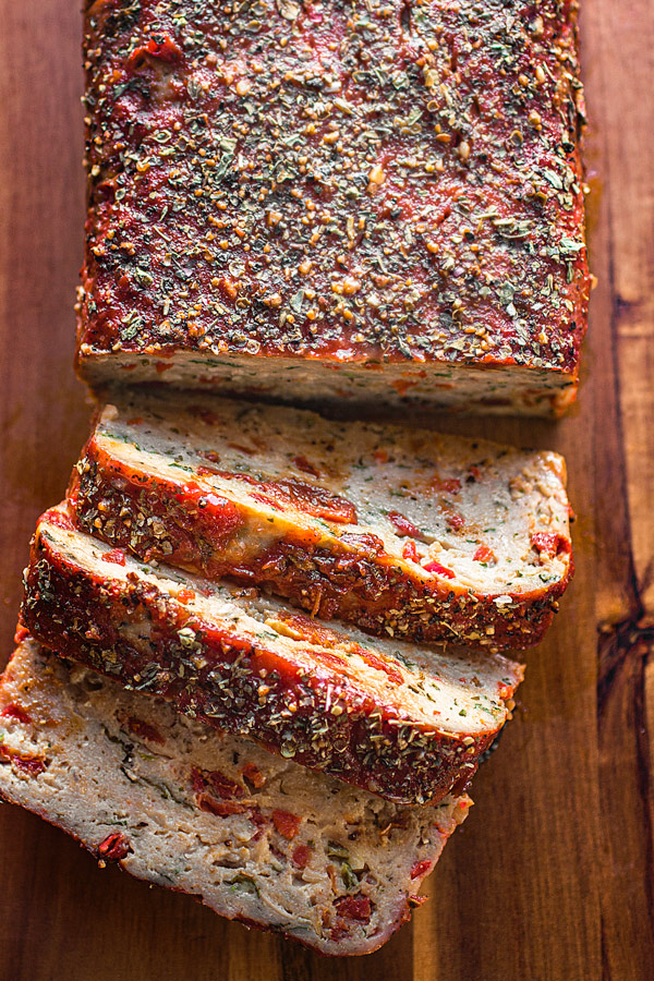 sliced turkey meatloaf