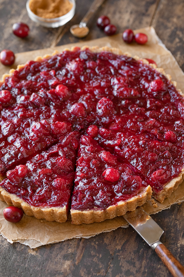 Cranberry Tart | thecozyapron.com