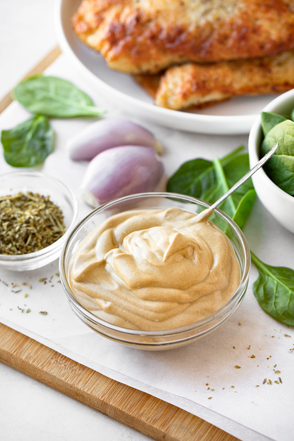 Dijon mustard with Chicken Dijon ingredients | thecozyapron.com