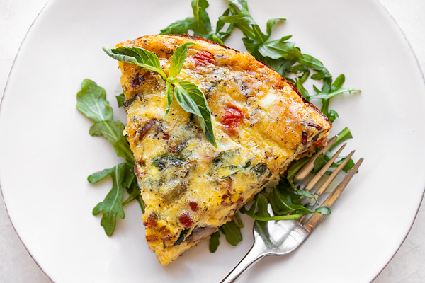 Crustless Quiche