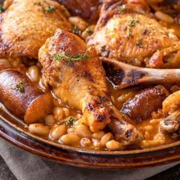 Chicken Cassoulet | thecozyapron.com
