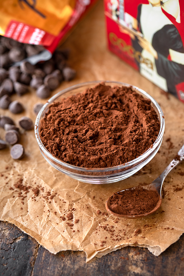 Ingredients for Double Chocolate Chip Muffins | thecozyapron.com