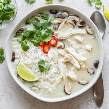 Coconut Chicken Soup | thecozyapron.com