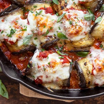 Eggplant Involtini with Beef | thecozyapron.com