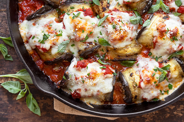 Eggplant Involtini with Beef