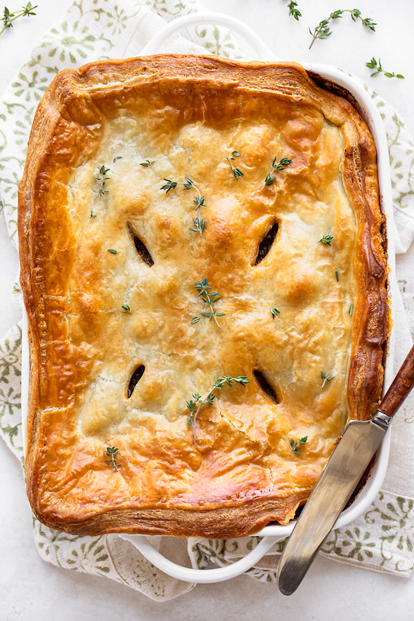 Beef Pot Pie | thecozyapron.com