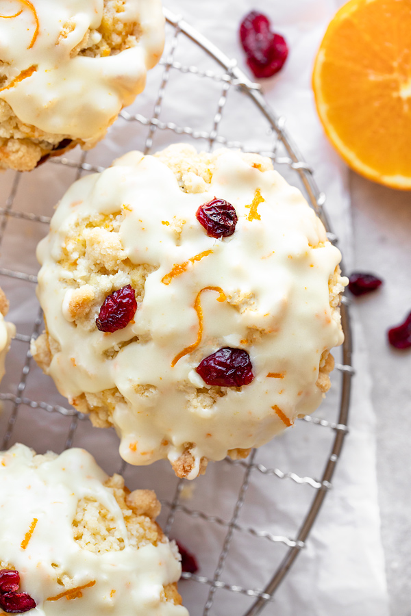 Cranberry Orange Muffins | thecozyapron.com