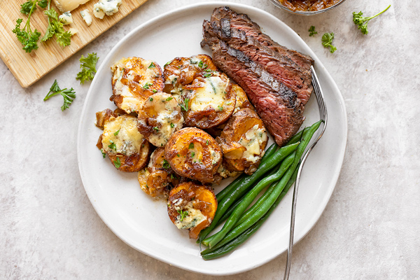Stilton Roasted Potatoes