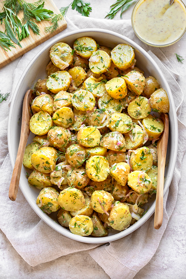 French Potato Salad | thecozyapron.com