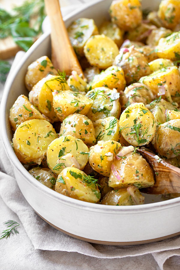 French Potato Salad | thecozyapron.com