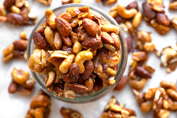 Buttered Toffee Candied Nuts