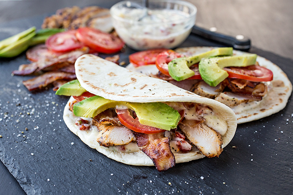 Chicken Club Wrap