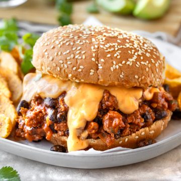 Southwest Sloppy Joes | thecozyapron.com