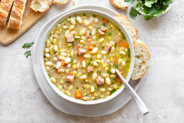 White Bean and Ham Soup