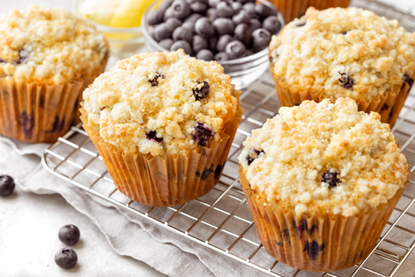 Lemon Blueberry Muffins