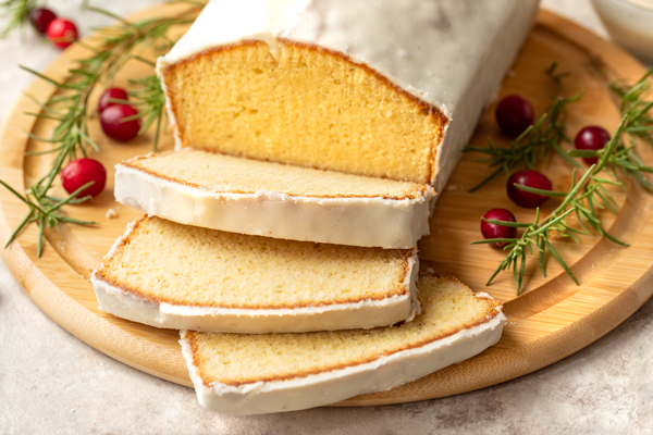 Eggnog Pound Cake