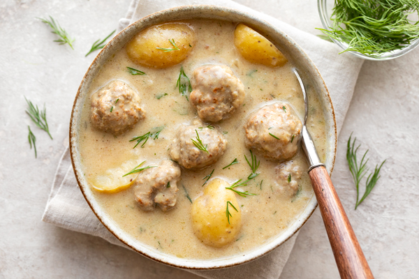 Swedish Meatball Soup