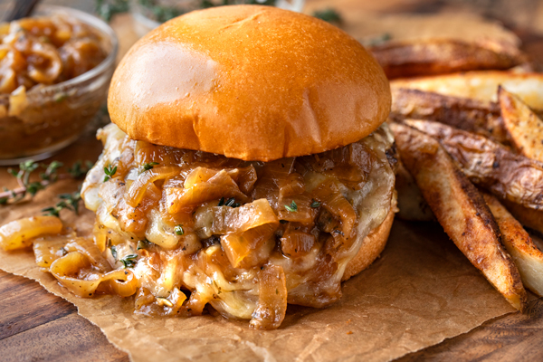 French Onion Burgers